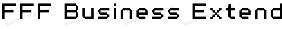 FFF Business Extended字体转换